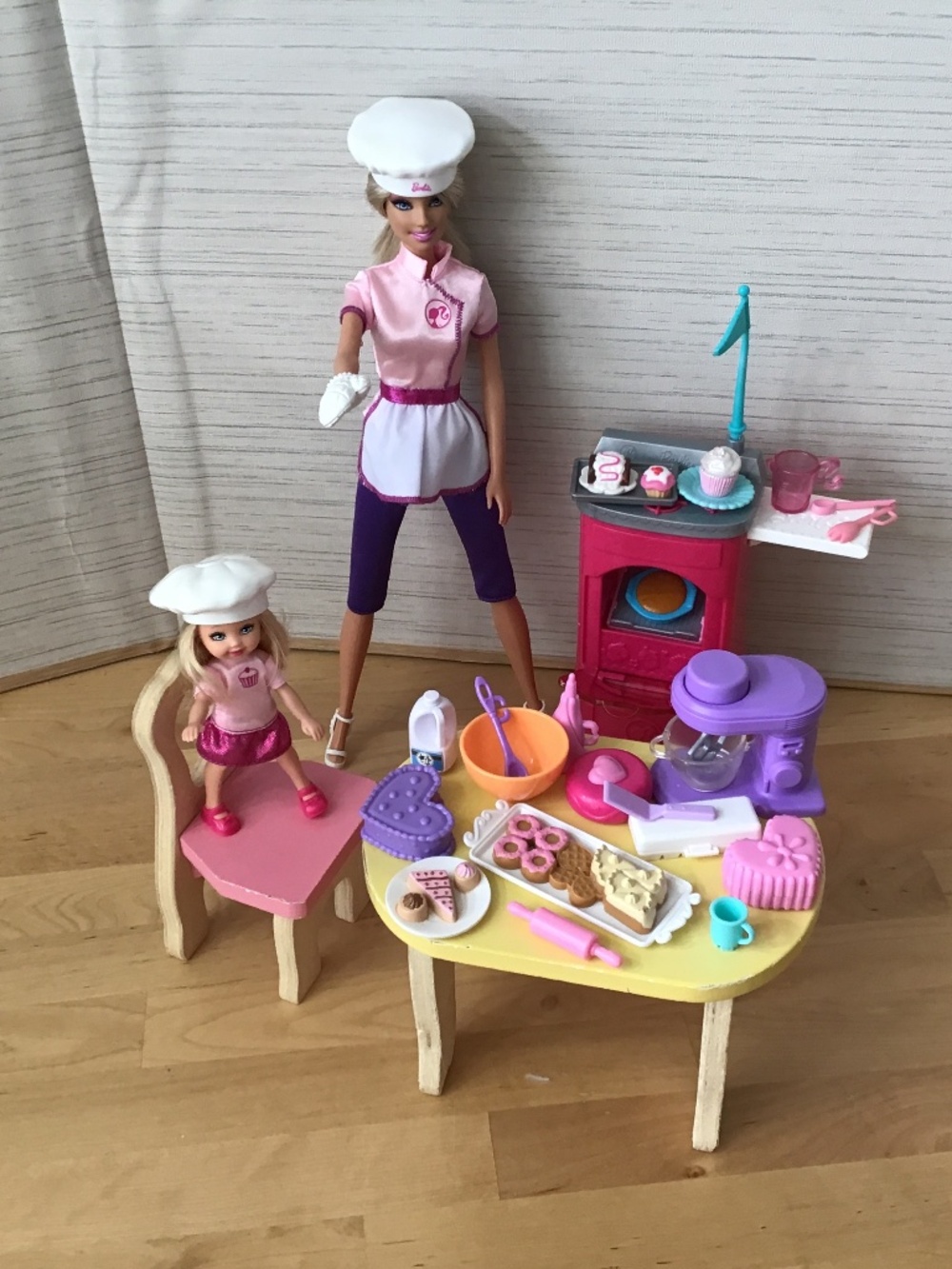Barbie Dolls and Furniture